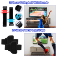 thumbnail image 6 of 14 in 1 Nintendo Switch Sports Accessories Set Switch Sports Bundle for N-S Sports Game with Tennis Badminton Rackets, Leg Straps, Wrist Strap, Golf Club, Fencing Grip, Boxing Ring, Hand Strap, 6 of 7