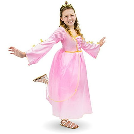 Boo! Inc. Pink Princess Kids Girl Halloween Dress Up Party Roleplay Costume