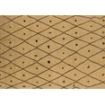 thumbnail image 1 of Ahgly Company Indoor Rectangle Solid Brown Modern Area Rugs, 5' x 7', 1 of 4