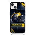 thumbnail image 1 of michigan wolverines helmet iPhone 14 Plus Case BLN0992,iPhone 16 Plus, 1 of 3