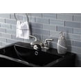 thumbnail image 2 of Kingston Brass FB628RXL Restoration 4-Inch Centerset Bathroom Faucet with Pop-Up Drain, Brushed Nickel, 2 of 5