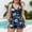 Multicolor, variant on asdoklhq Two Piece Tankini Swimsuits for Women Modest Bathing Suit with Shorts Women's Plus Size Tankini Bathing Suits Ruffle Swim Dress Two Piece Swimsuits 2026 Multicolor 2X