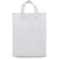 thumbnail image 6 of Prime Line Packaging Plastic Gift Bags, Bags with Handles, Frosted White Party Bags 10x5x13 100 Pack, 6 of 7