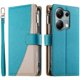 thumbnail image 2 of Funda cartera GANGXUN para Xiaomi Poco M6 Pro 4G , cuero PU con tarjetero, cremallera, correa de mano, soporte y protección 1230°, 2 of 6