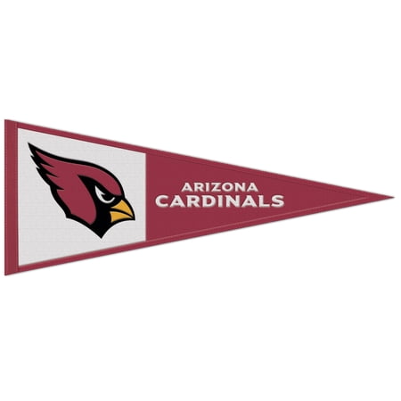 WinCraft Arizona Cardinals 13 x 32 Wool Primary Logo Pennant