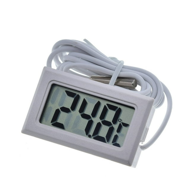 Mini Digital LCD Thermometer Temperature Sensor Automatic Control Fridge Freezer Thermometer ,Higher Accuracy