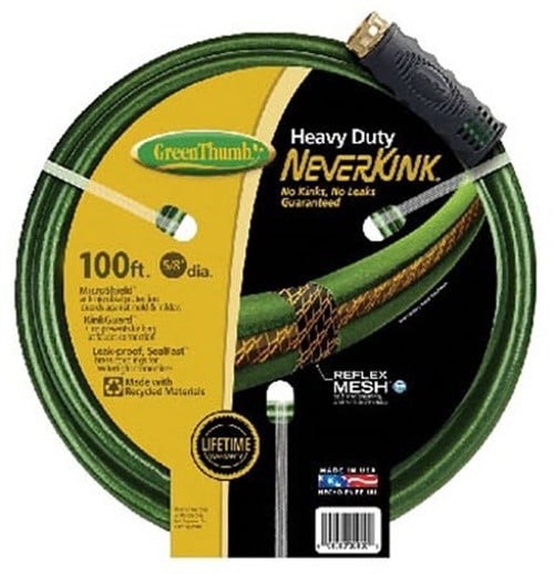 Green Thumb 773309 5 8" ID x 100' Green Neverkink Heavy Duty Garden Hose by TEKNOR-APEX COMPANY