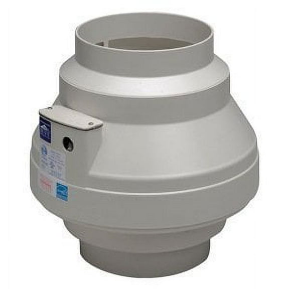 Fantech - FR160 FR 160 In-Line Centrifugal Duct Fan, 6-Inch