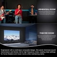 thumbnail image 2 of Soundabsorbing panel, Acoustic wall panels Soundproof Selfadhesive Fireresistant Wedgeshaped Foam 30x30x5cm, 2 of 5