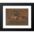 thumbnail image 2 of Emil Weichert 14x11 Black Modern Framed Museum Art Print Titled - Fruit Still Life with Glass Chalice, Nuts and Insects (1873), 2 of 5