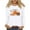 White, variant on Wancir 3/4 Sleeve Fall Shirts for Women V Neck Witch Pumpkin Ghost Skull Graphic Halloween Thanksgiving Party Tops