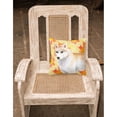 thumbnail image 2 of Carolines Treasures BB9916PW1818 Siberian Husky Fall Fabric Decorative Pillow  18H x18W multicolor, 2 of 2