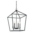 thumbnail image 3 of Savoy House 1-322-6-89 Townsend 6 Light Foyer Pendant in a Matte Black Finish (24" W x 36.5" H), 3 of 5