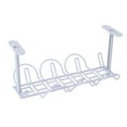 thumbnail image 2 of OUSITAID Storage Shelf Hanging Under Desk Basket Power Strip Stand Holder Cable Organizer, 2 of 4