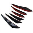 thumbnail image 1 of Universal Pvc Car Front Bumper Lip Protector Rear Diffuser Auto Spoiler Splitter Wing Protection Guard 6PCS, 1 of 6