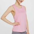 thumbnail image 5 of YAYUBA Workout Tops Women's Sleeveless I Shaped Candy Colored Loose And Breathable Running Yoga And Fitness Wear Sleeveless Gym Clothes, 5 of 6