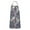 Pioneer Flower Floral-2, variant on Pioneer Flower Floral Print Pattern Apron-Garden Aprons for Women with Pockets-Cotton Linen Waterproof Kitchen Cooking Gardening Aprons Adjustable for Kitchen,Cooking,BBQ and Salon 33x27 Inch