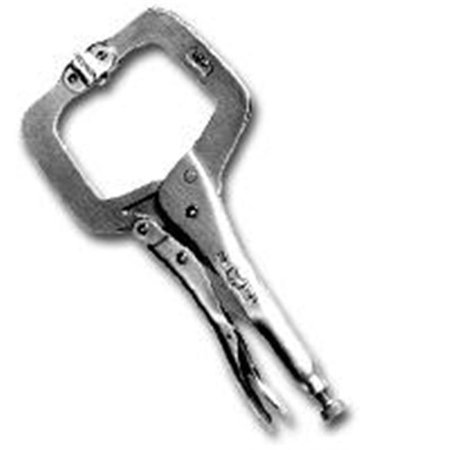 

11 Inch Regular Tip Locking C-Clamp with Pads