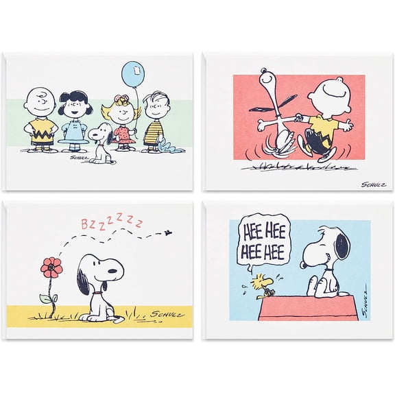 Peanuts Blank Cards Assortment, 70th Anniversary (40 Note Cards with Envelopes)
