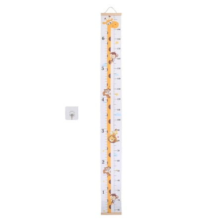 Baby Height Measurement Tool Removable Roll Up Kids Height Measure Chart Measure and Monitor Kids Growth