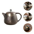 thumbnail image 2 of MasteelfCA 1Pc Japanese Style Teapot Ceramic Teapot Retro Tea Set Practical Tea Kettle, 2 of 7