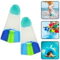 thumbnail image 3 of 1 par de aletas de natación para niños, aletas de entrenamiento de natación, aletas de buceo, aletas para niños, 3 of 5