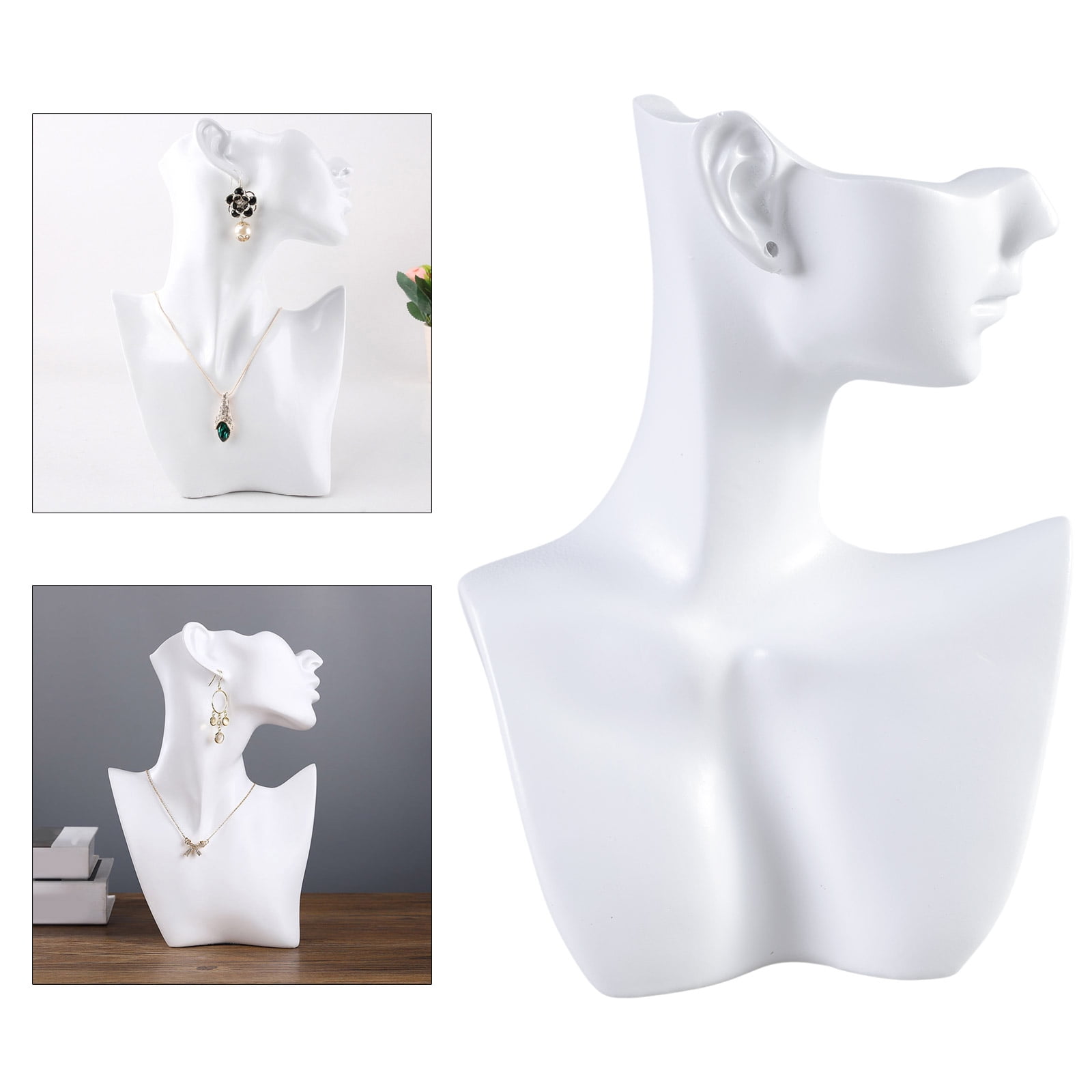 Stylish Jewelry Display Rack Mannequin Shaped Necklaces Practical