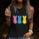thumbnail image 2 of Moda Mujer Causal Rounk Cuello Impresión Blusa Sin Mangas Camiseta Verano Tank Tops Pompotops lopia990973, 2 of 5