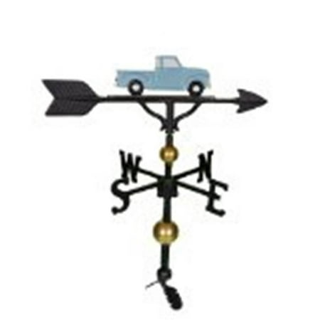 Montague Metal Products WV-316-TEAL 300 Series 32 In. Deluxe Teal Classic Truck Weathervane