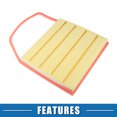 thumbnail image 5 of Filtro de aire del motor No.13717556961 Filtro de entrada de flujo de aire adecuado para BMW 135i 2008-2011 para BMW Z4 2009-2016, 5 of 5