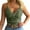 Green, variant on Langwyqu Summer Lace Stitching Women V-Neck Tank Tops Camisole Crochet Spaghetti Strap Cami