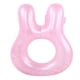 thumbnail image 1 of Anillo de natación para niños, anillo de natación con lentejuelas de conejo rosa, anillo de natación con conejo rosa, máxima comodidad, 1 of 11