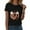 Black, variant on Halloween Shirts for Women 2025 Plus Size Boo Shirt Women Funny Ghost Pumpkin Spider Graphic Tee Spooky Season T-Shirt (Black, L)