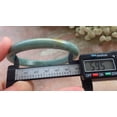 thumbnail image 5 of Certified Green Yellow Burma Natural A JADE Jadeite Bangle Bracelet 60mm 587507 TN, 5 of 10