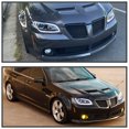 thumbnail image 2 of Spec-D Tuning LED Strip Light Bar Black Smoke Projector Headlights Compatible with 2008-2009 Pontiac G8, Left + Right Pair Headlamps Assembly, 2 of 7