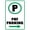 Warning Sign 5, variant on Warning Parking for Scooters and Motorcycles Only Sign 8"x12" - Aluminum Tin Safety Decor for Home Business Road Parking Lot