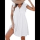 thumbnail image 1 of Vestido Tipo Cárdigan de Corta con Cuello en V y Ribete de Encaje, , Talla XL, 1 of 8