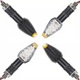 thumbnail image 3 of CNKOO 12V Motorcycle Turn Signal Indicators Amber LED Blinkers Lights, 3 of 7