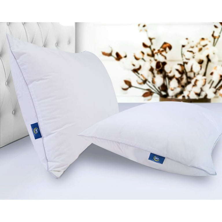 Sertapedic Egyptian Down Alternative Pillows, Set of