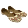 thumbnail image 5 of Punjabi Jutti For Women's Ballerina Flat Shoes Gift For Her Wedding Shoes Handmade Mojari Indian Juti US 9.5/ EURO 41, 5 of 5