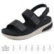 thumbnail image 2 of Sandalias de punta abierta para mujer cómodas sandalias de cuña plana antideslizantes para primavera y verano, 2 of 9