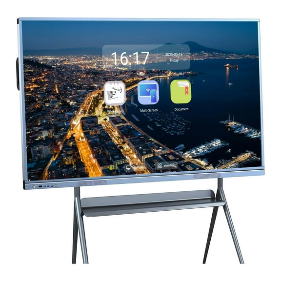 OH 55inch Smart Boards Screen Mirroring Reverse Control IR Touch Wireless 5G/WiFi Connectivity for Digital Signage, School & Conferences