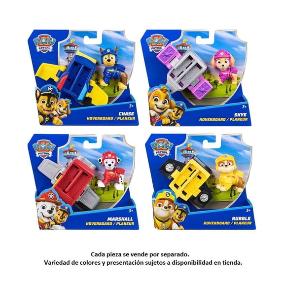 Vehículo Paw Patrol Spin Master De Cachorros De Accion Varios Modelos 1 Pieza
