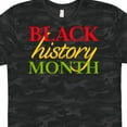 thumbnail image 3 of Inktastic Black History Month- Red, Green, Yellow T-Shirt, 3 of 4