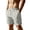 Gray, variant on Besolor Men's Shorts Cotton Linen Wide Leg Elastic Waisted Lightweight Breathable Thin Casual Summer Shorts with Pockets(X-Large,White)