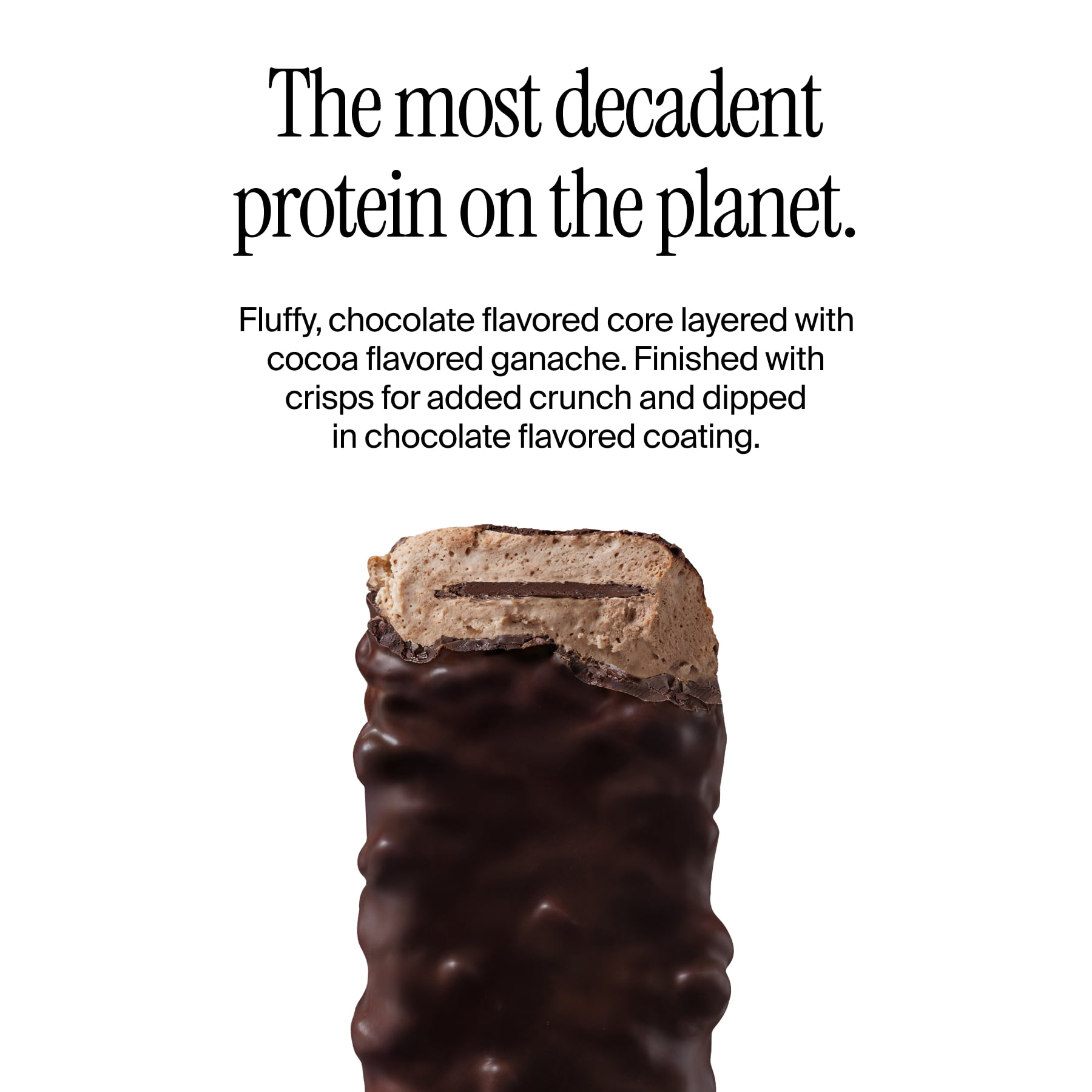 David Bronze High Protein Bars, Double Chocolate Crunch, 20g Protein, 12 Count