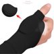 thumbnail image 4 of Dinheiro Guantes de compresión para artritis del pulgar con almohadillas de gel suave, aparatos ortopédicos, túnel carpiano (1 par), 4 of 8
