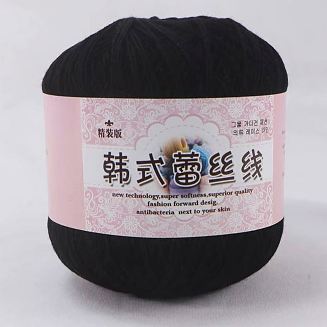 Wzzjkit Yarn for Crocheting Multicolor Lace Thread DIY Woven Mercerized Baby Fine Thread Crochet Yarn for Crocheting & Knitting, Gift Beginners and Adults, Yarn