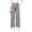 Gray, variant on Girls Wide Leg Legging Fold Over Yoga Pants Stretchy Baggy Workout Pants Solid Lightweight Athletic Gym Pants White 10-11Years