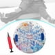 thumbnail image 4 of Trineo de nieve inflable de 33'' con bomba, trineo de nieve para vacaciones en la playa Flor de hielo, 4 of 8